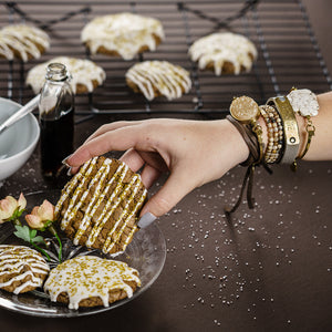 Pearl Frosted Chocolate Obsession Cookies